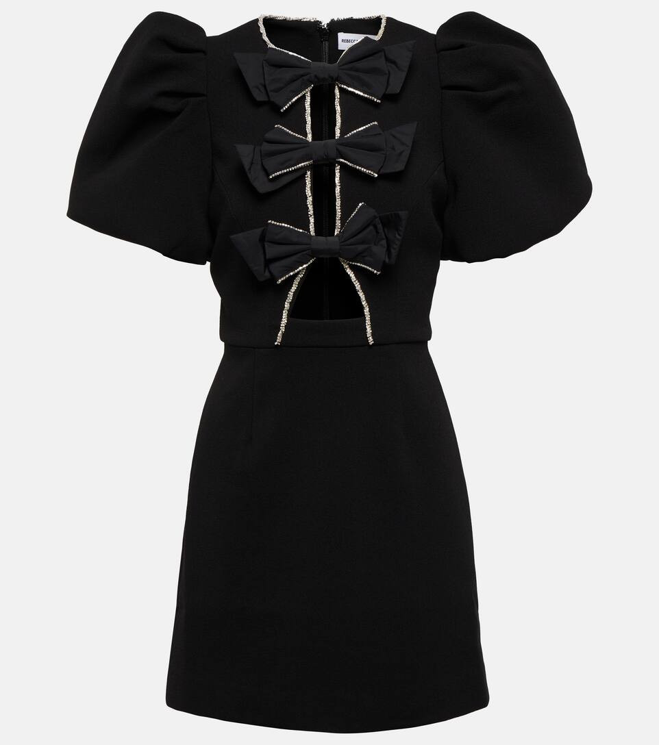 Katie bow-trimmed minidress | Mytheresa (US/CA)