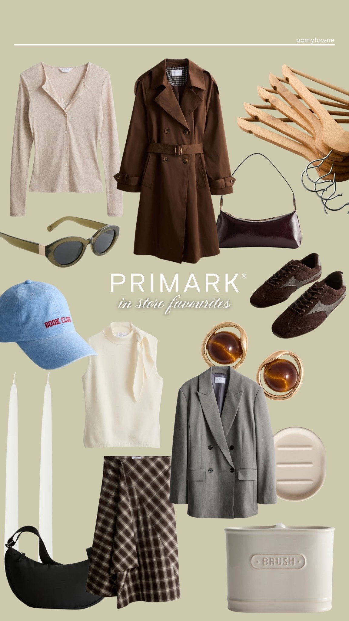 Not ready for autumn but enjoying some transitional pieces from new in store at Primark. And a few home bits too! I love love love them all & bought most of these but forgot to go back for the two in one cream cami/cardi so I’ll definitely be going back soon!! 🥲

#primarknewin

#LTKautumn #LTKstyletip #LTKsummer
