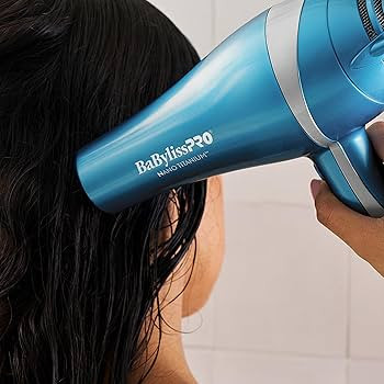 BaBylissPRO Nano Titanium 2000-Watt Blow Dryer with Concentrator Nozzle, Professional Grade Ionic... | Amazon (US)