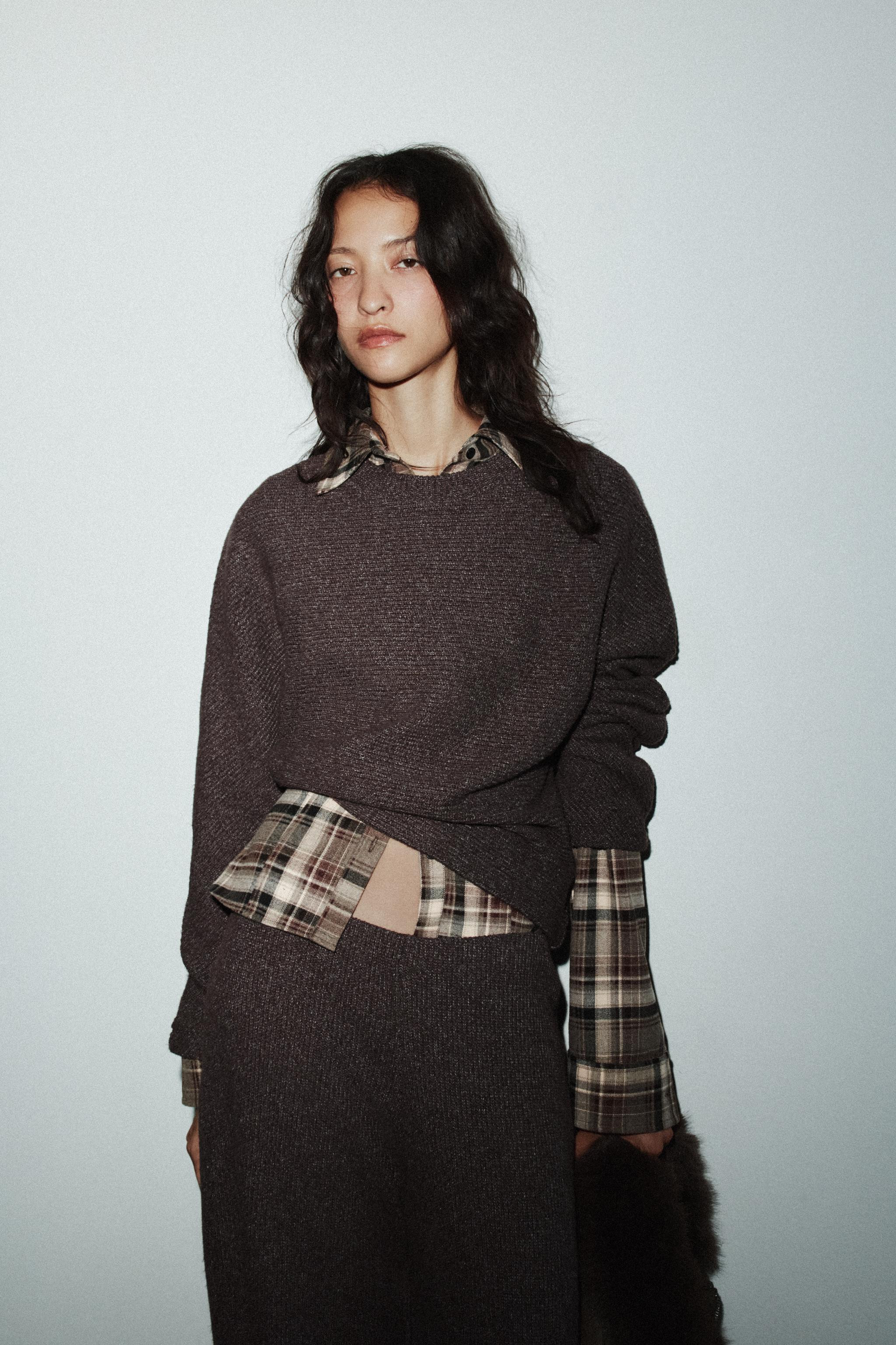 SOFT LONG SLEEVE SWEATSHIRT | Zara UK