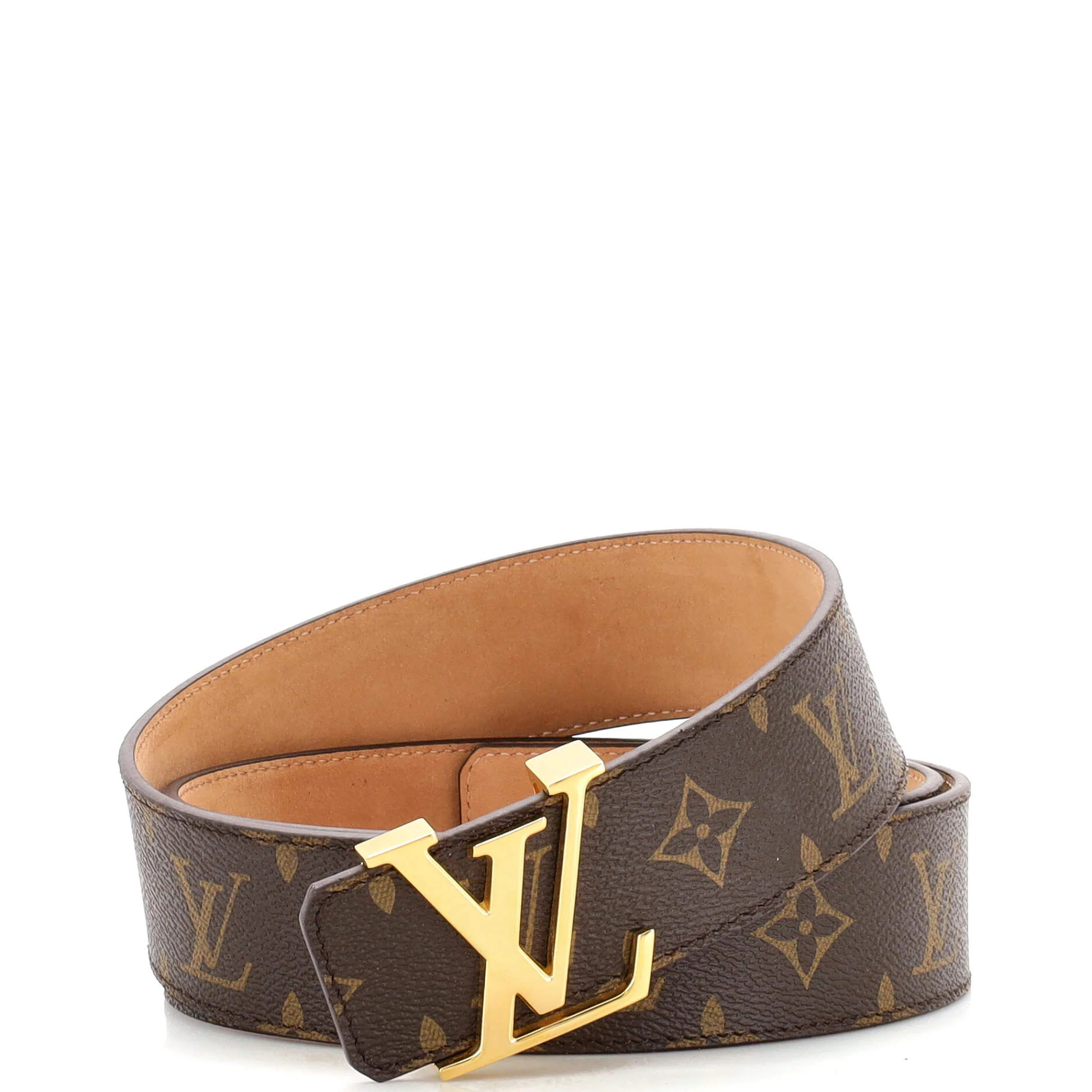 Louis Vuitton LV Initiales Belt Monogram Canvas Wide 105 | Rebag