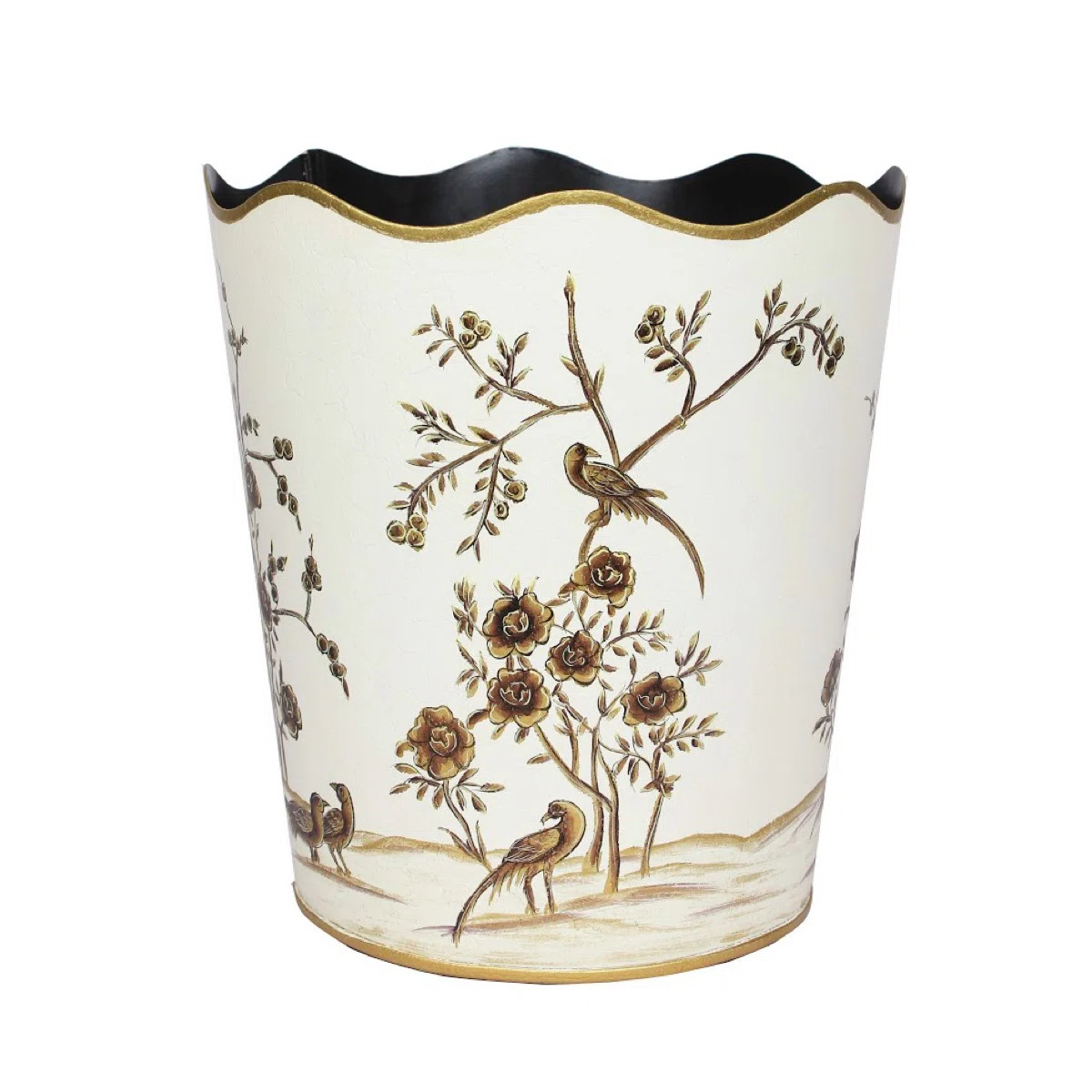 Metal Open Waste Basket - 4 Gallons | Wayfair North America