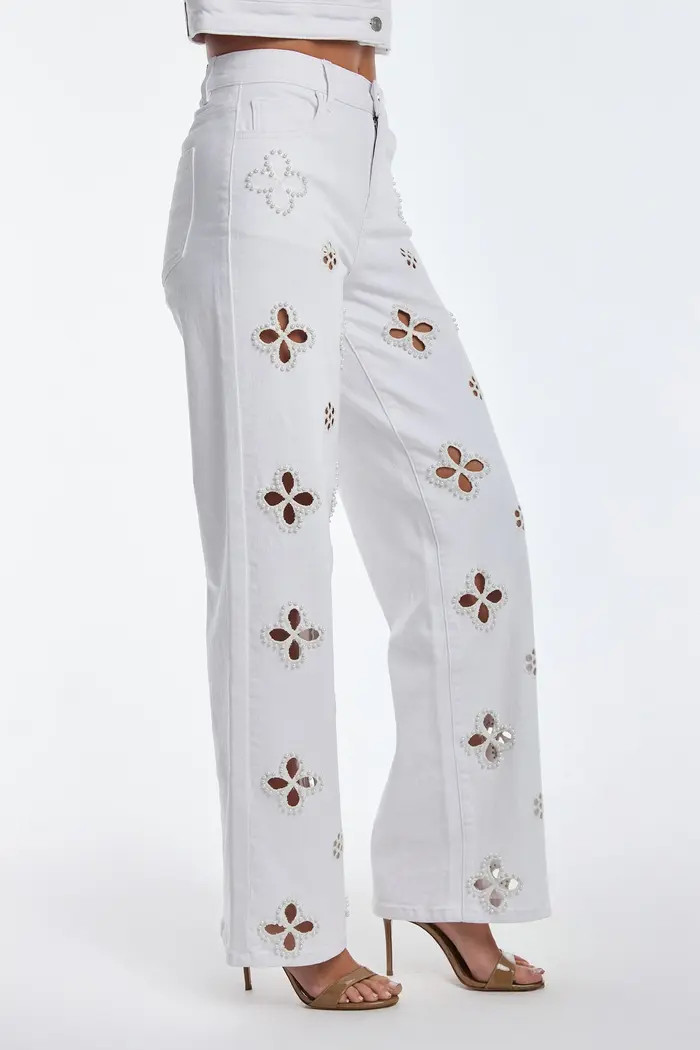 Kaia Pearl High Rise Jean | Nordstrom
