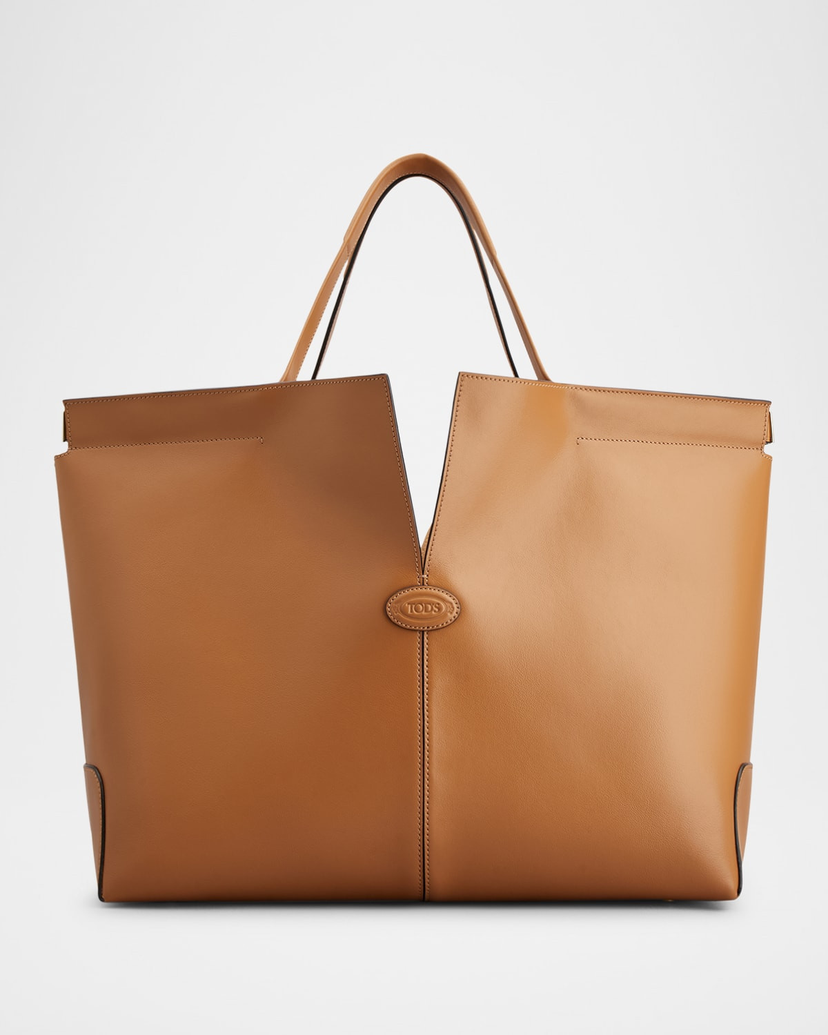 Medium Leather Di Folio Tote Bag | Neiman Marcus