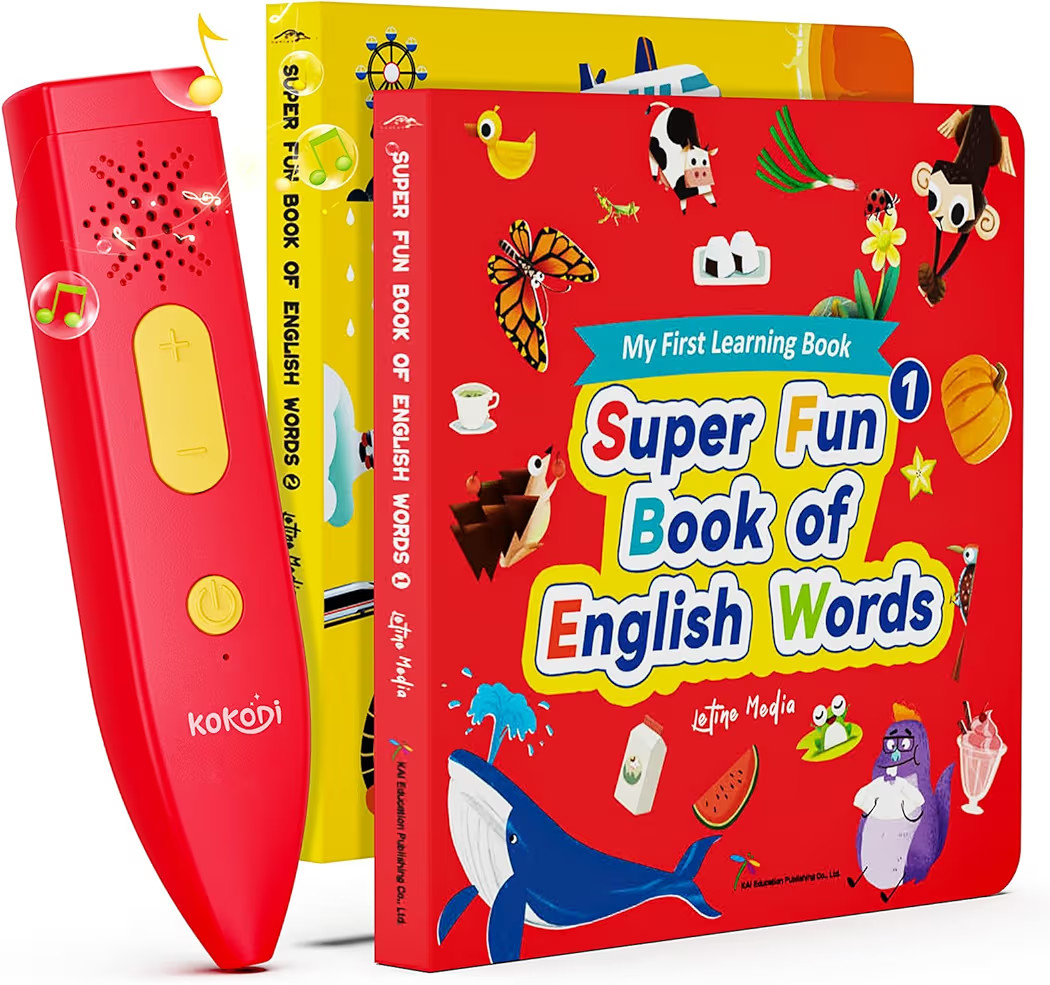 KOKODI Talking Pen Books Sets, Interactive Audio Sound Books Kids Learning Electronic Toys for Bo... | Amazon (US)