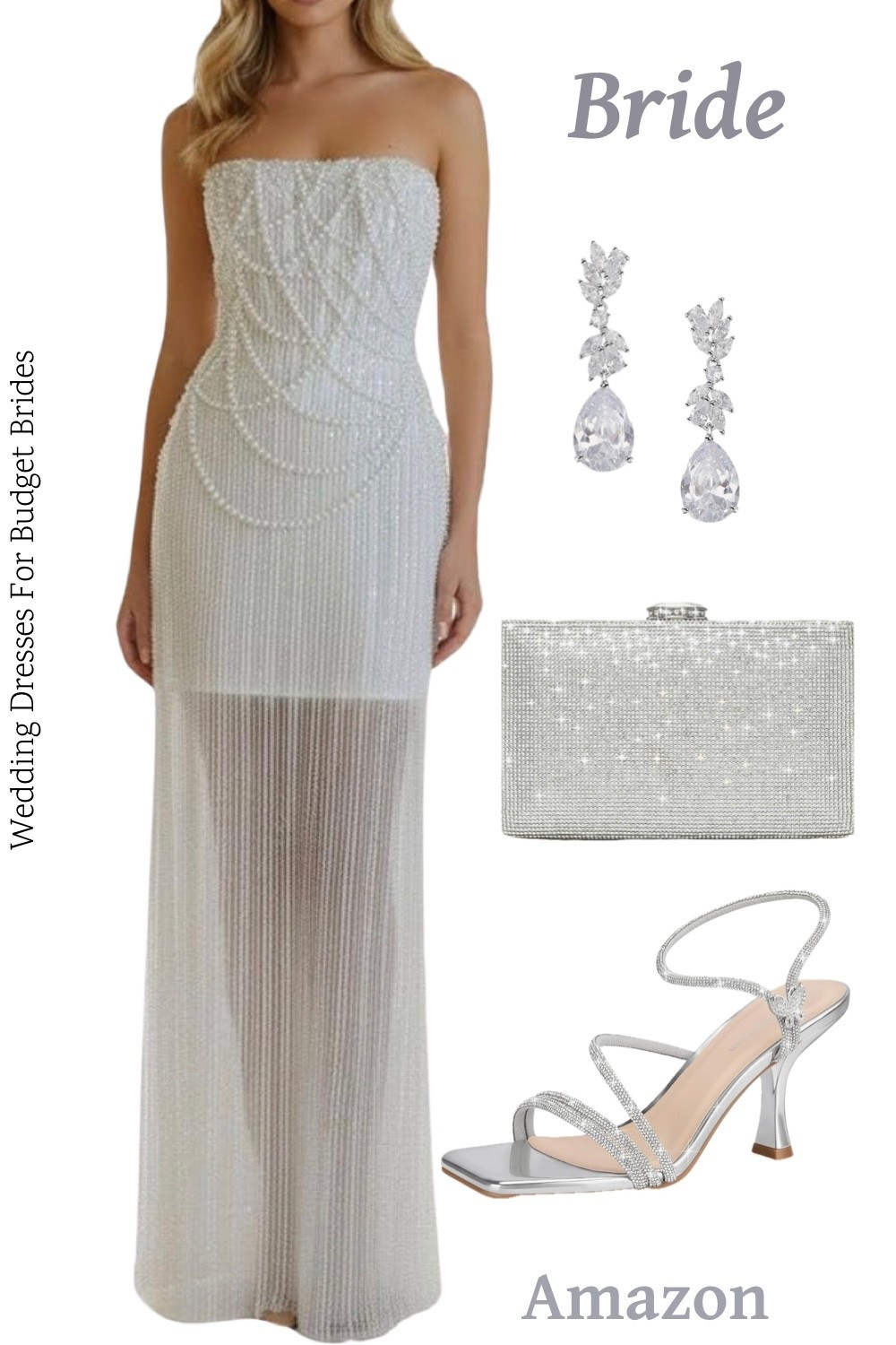 Bride outfit idea, all on Amazon.

#LTKWedding #LTKSeasonal
