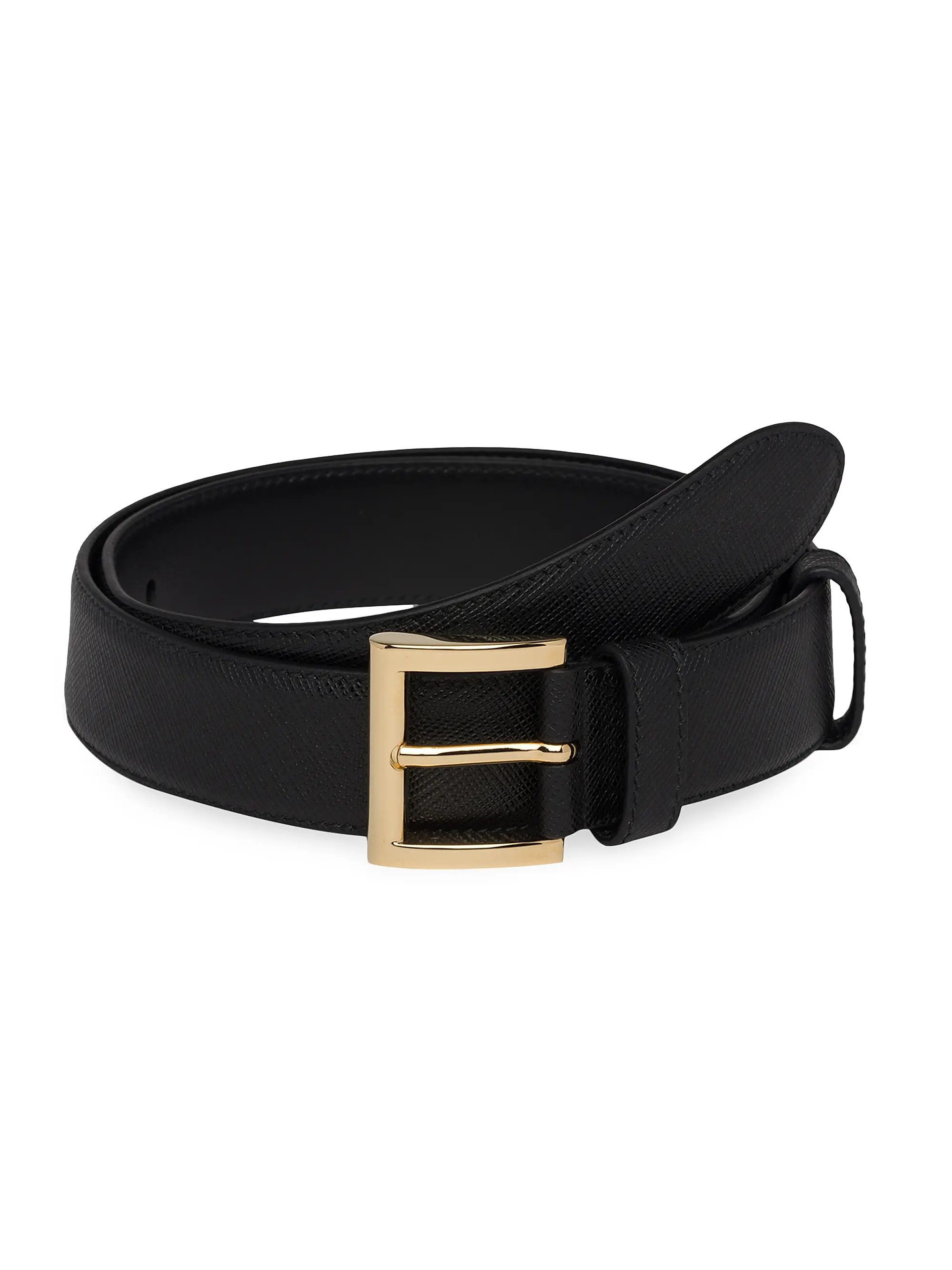 Saffiano Leather Belt | Saks Fifth Avenue