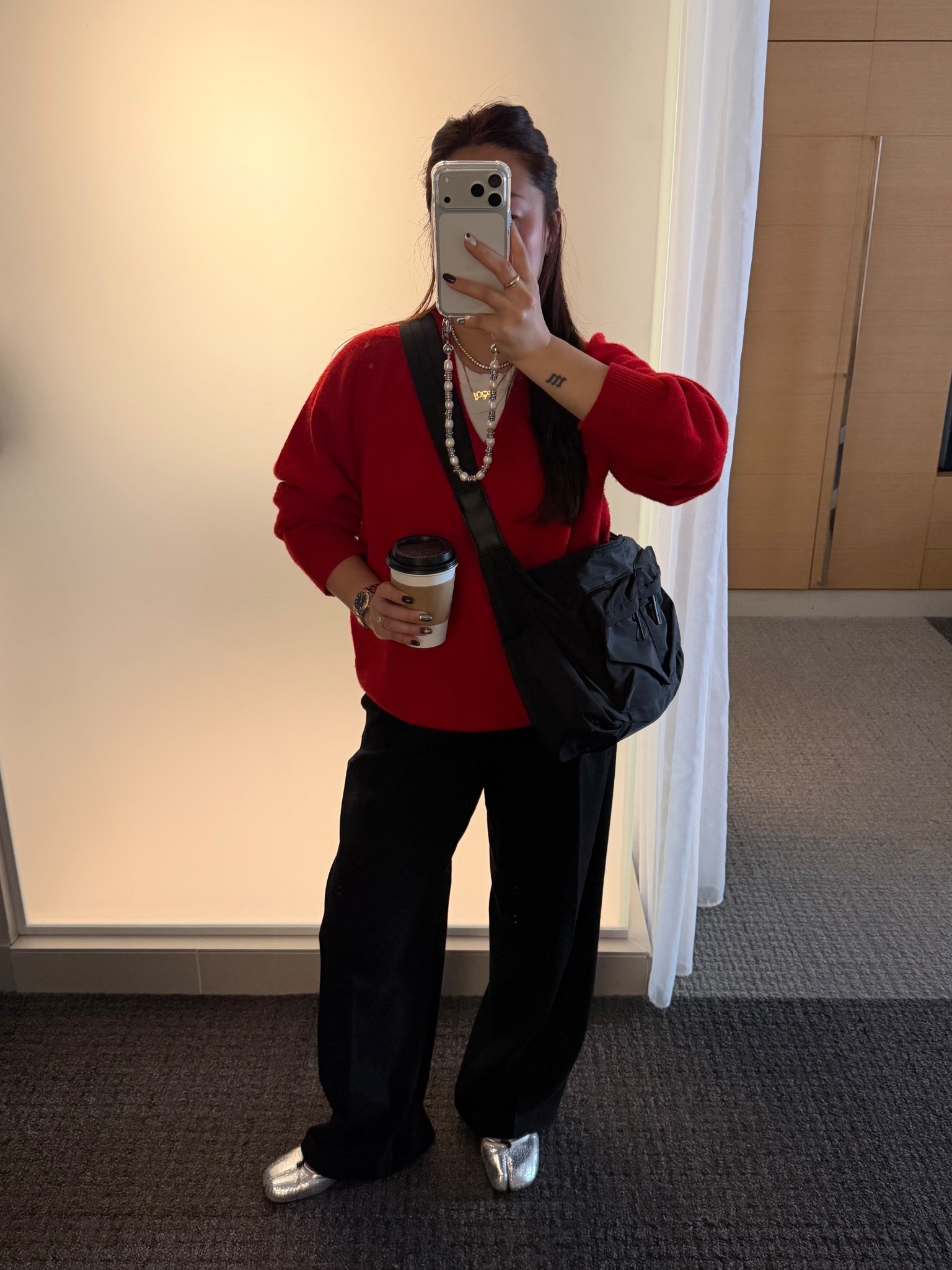 wearing a M in the sweater!

#LTKWorkwear #LTKootd