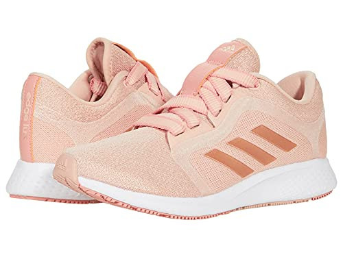 adidas Women's Edge Lux 4 Running Shoe, Halo Blush/Copper Metallic/White, 11.5 | Amazon (US)