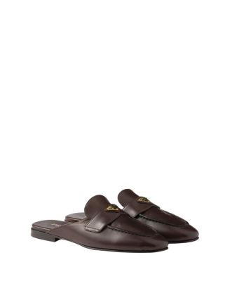Prada Women's Leather Slippers | Bloomingdale's (US)