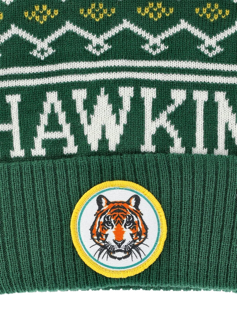 Netflix Stranger Things Hawkins Knit Beanie from No Boundaries, One Size, Unisex | Walmart (US)