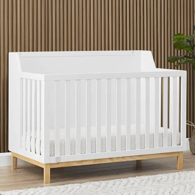 Babygap Oxford 6-In-1 Convertible Crib - Greenguard Gold Certified, Bianca White | Wayfair North America
