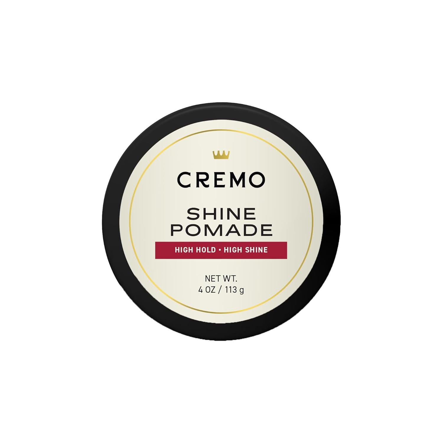 Cremo Hair - Premium Barber Grade Pomade, High Hold & Shine, Hair Styling, 4 Oz | Amazon (US)