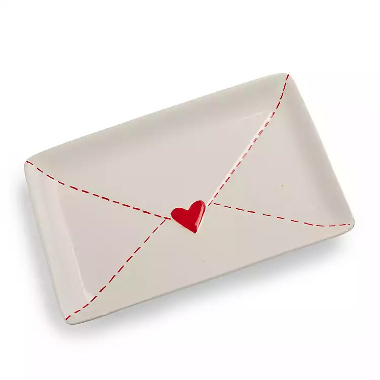 New! Love Note Serving Platter | Kirklands