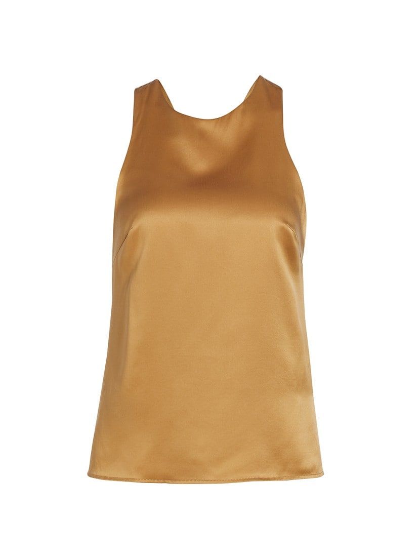 Twisted Silk Tank | Saks Fifth Avenue