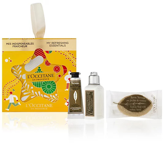 L'Occitane Holiday Verbena Ornament Set - QVC.com | QVC