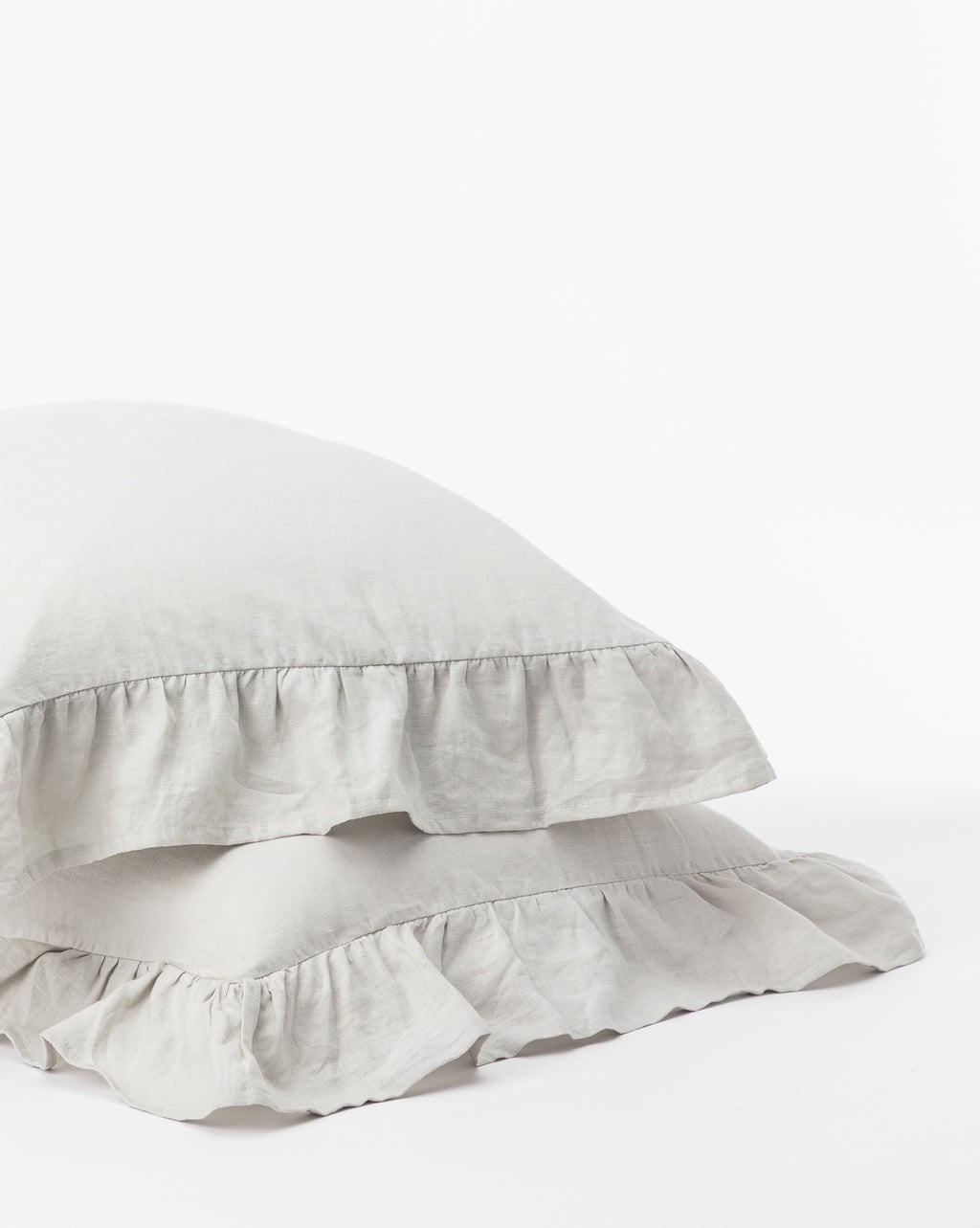 Ruffle Linen Shams (Set of 2) | McGee & Co.