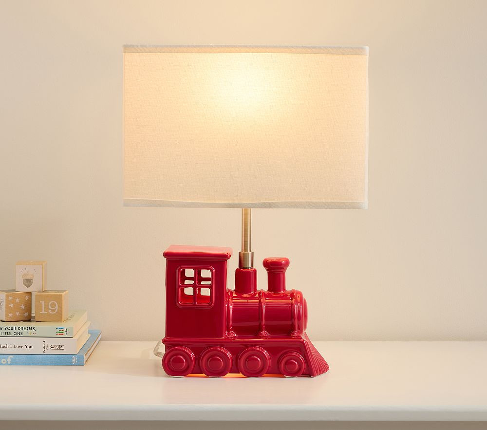 Train Cutout 3-Way Table Lamp (17") | Pottery Barn Kids