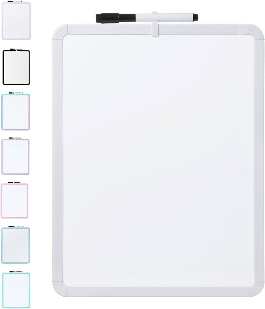 Mr. Pen- Dry Erase Board, 14” x 11” with a Black Dry Erase Marker, Small Mini White Board for... | Amazon (US)