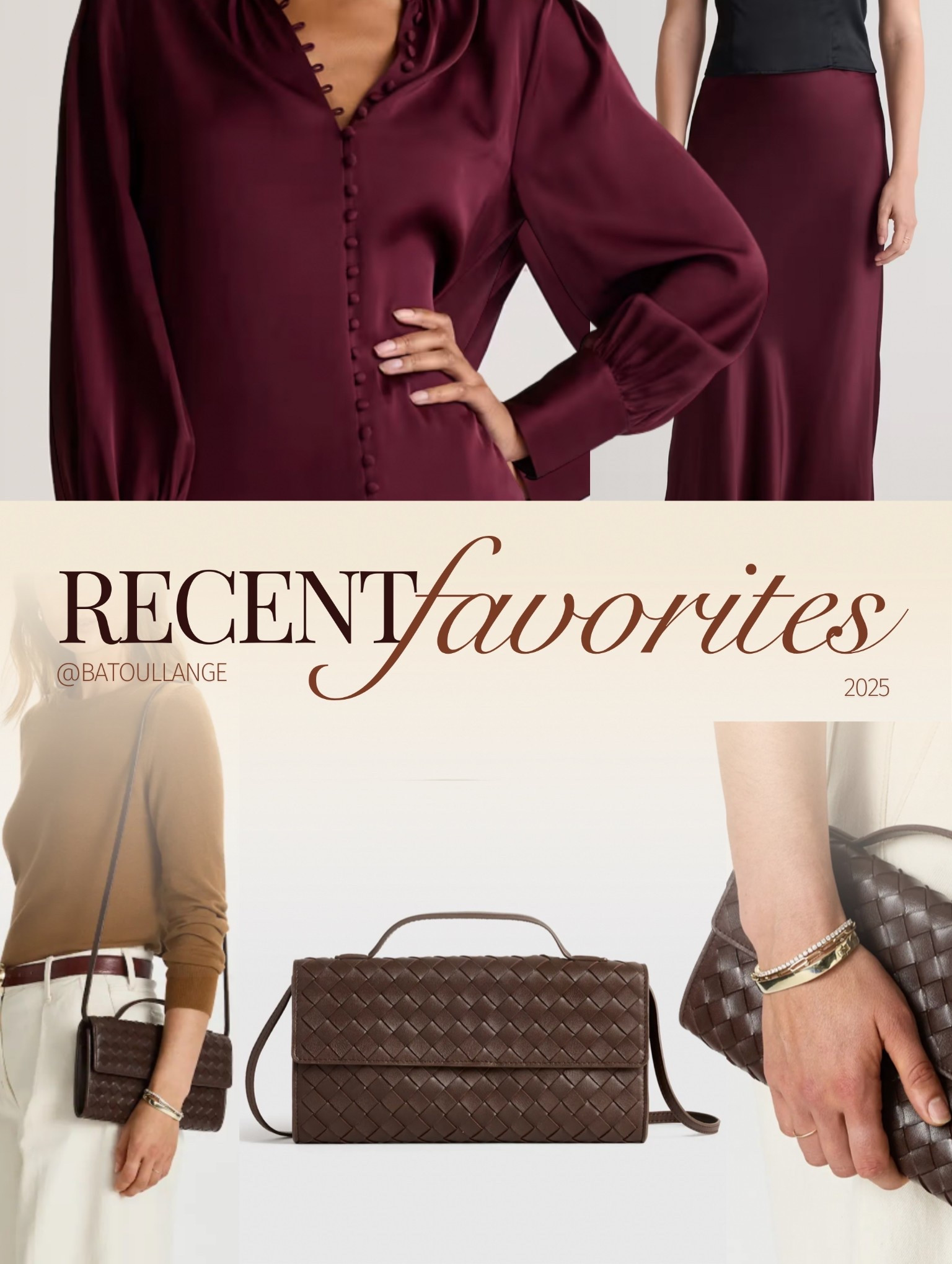 gorgeous, modest and always hijabi friendly 💌
the bag is available in 2 other colors
the blouse and skirt are so versatile!! 

#LTKStyleTip #LTKFindsUnder100 #LTKWorkwear