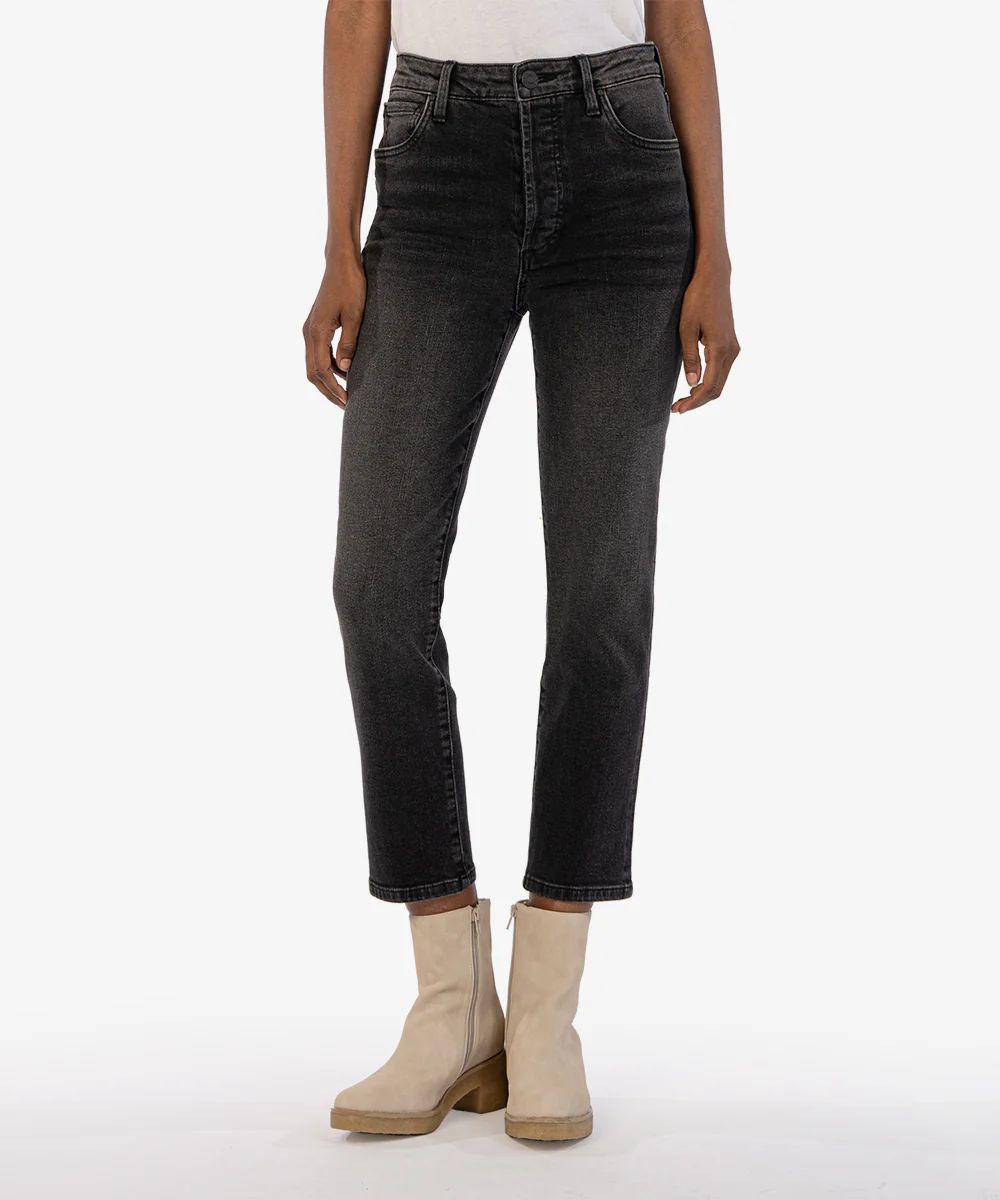 Rosa High Rise Vintage Crop Straight Leg - Kut from the Kloth | Kut From Kloth