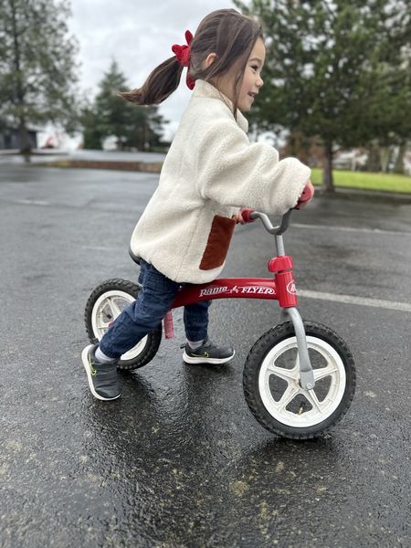 Toddler balance bike! My 3.5 year old has gotten really good practice with it now and is so confident on it! (Not pictured- a safety helmet is a must!)

#LTKkids #LTKfamily #LTKGiftGuide
