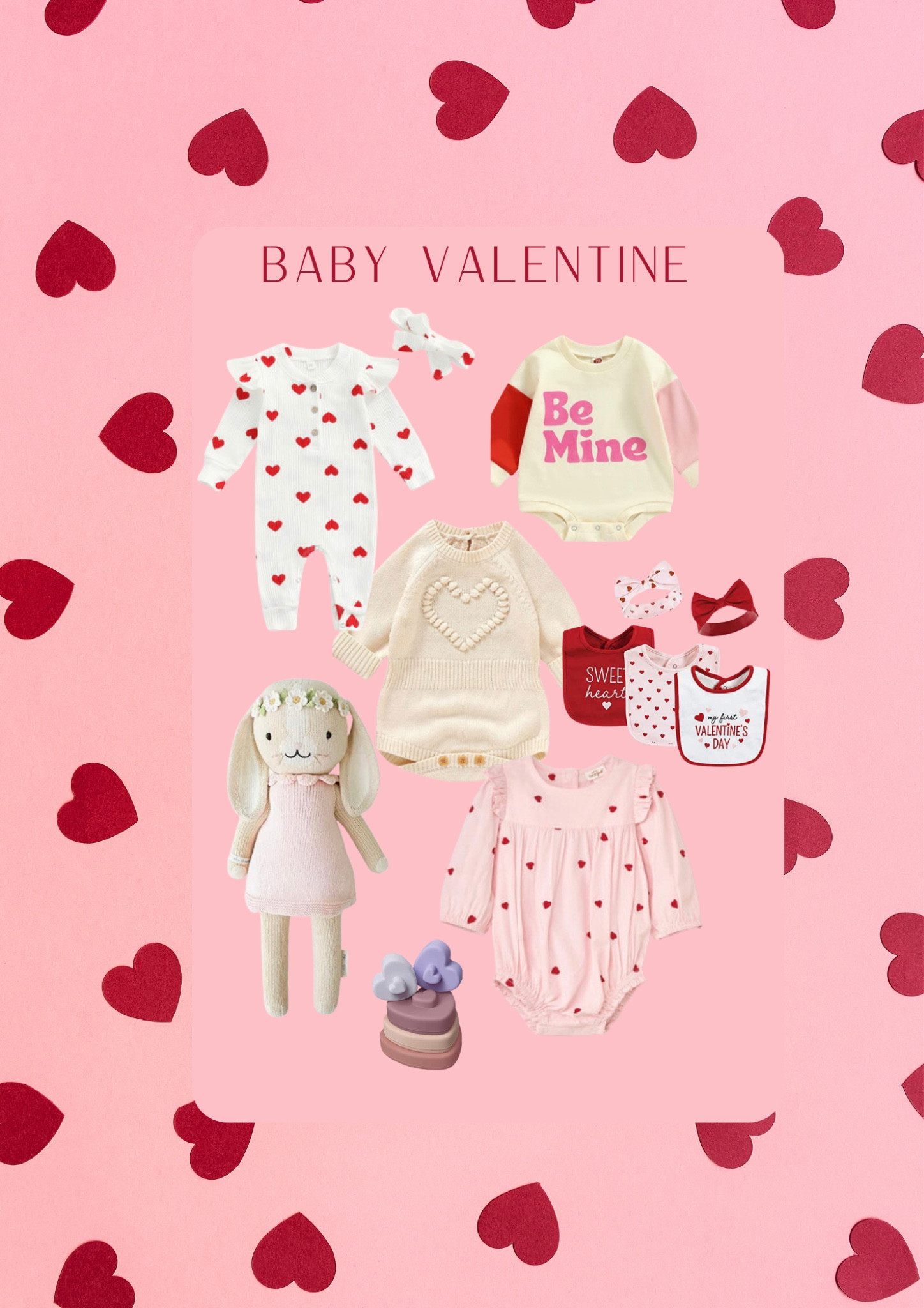 Baby valentine outfits  
Baby valentine gifts 
Amazon finds 
Baby finds 


#LTKbump #LTKfamily #LTKbaby