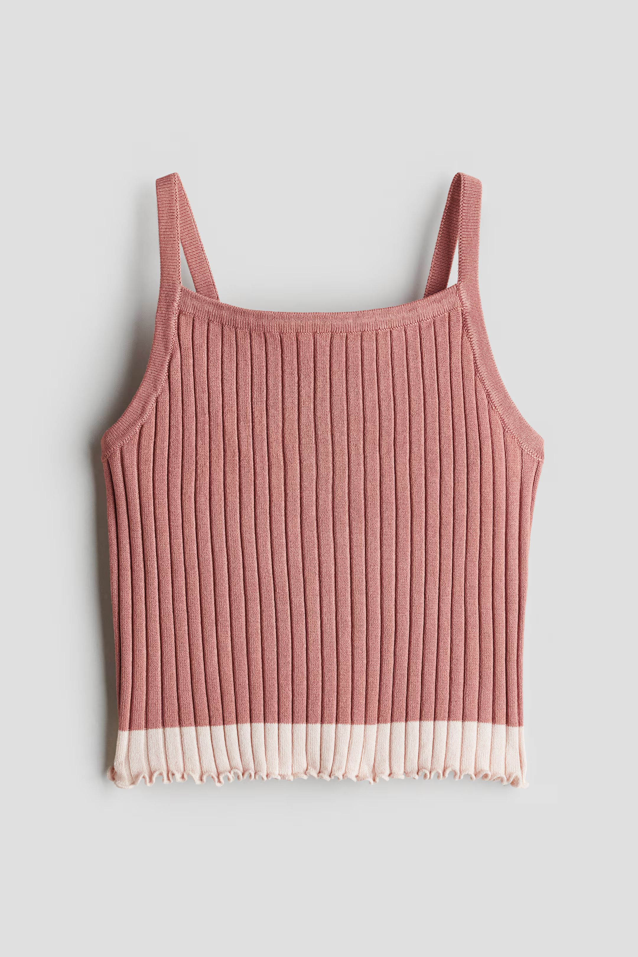 Rib-Knit Camisole Top | H&M (US + CA)