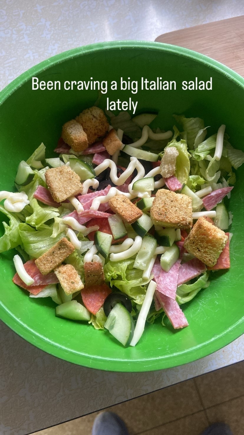 Been craving a big Italian  salad lately

#LTKdayinmylife #LTKfoodie