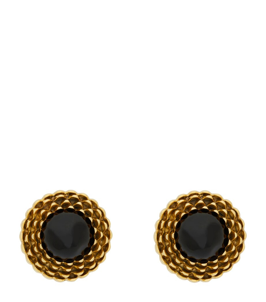 Cabochon Clip-On Earrings | Harrods