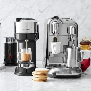 Nespresso Vertuo Coffee Maker & Espresso Machine by De'Longhi with Aeroccino | Williams-Sonoma