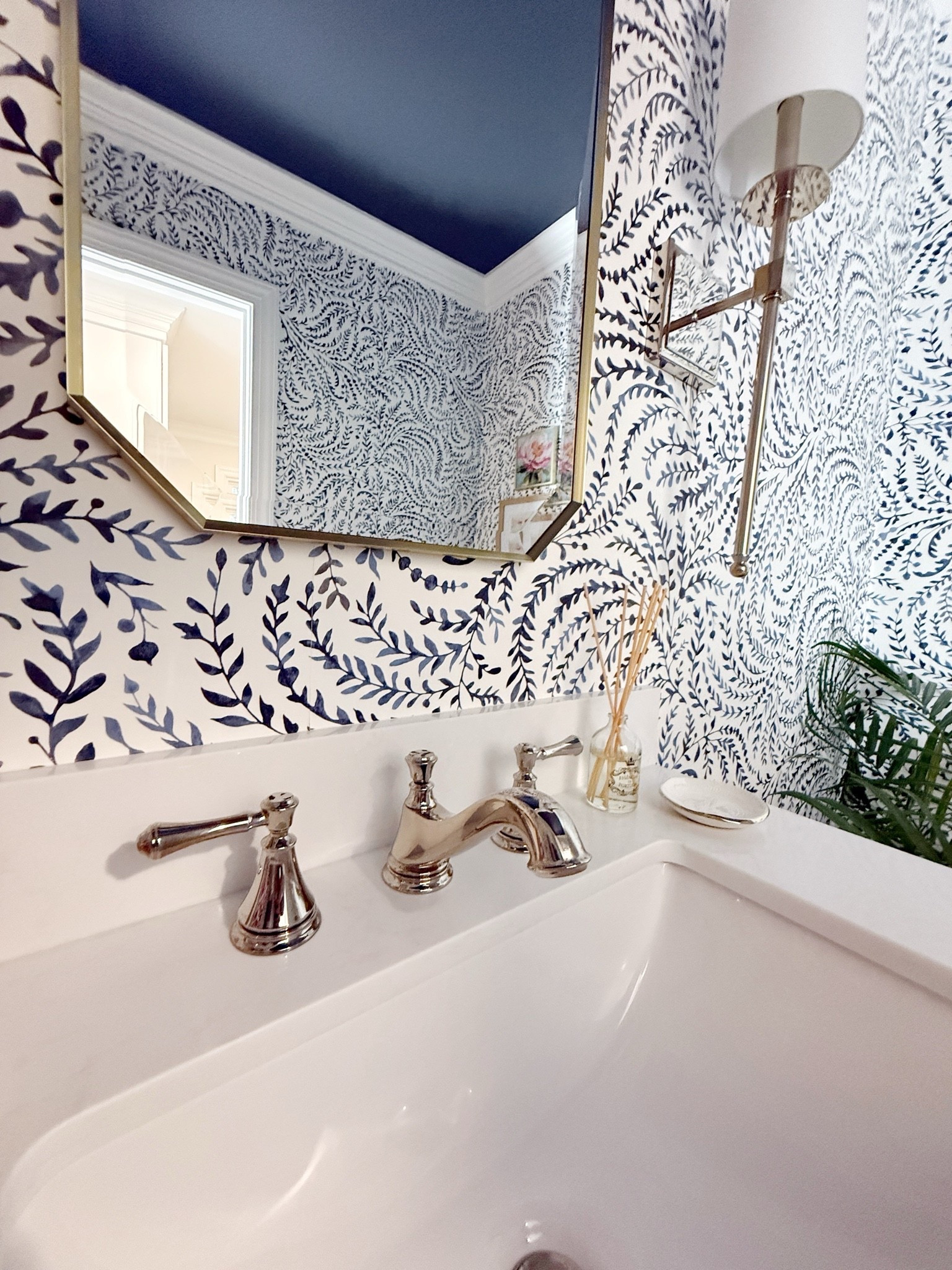 This faucet was a splurge, but I have no regrets as it’s such a beautiful and classic piece. We did polished nickel for that timeless look.

#LTKHome