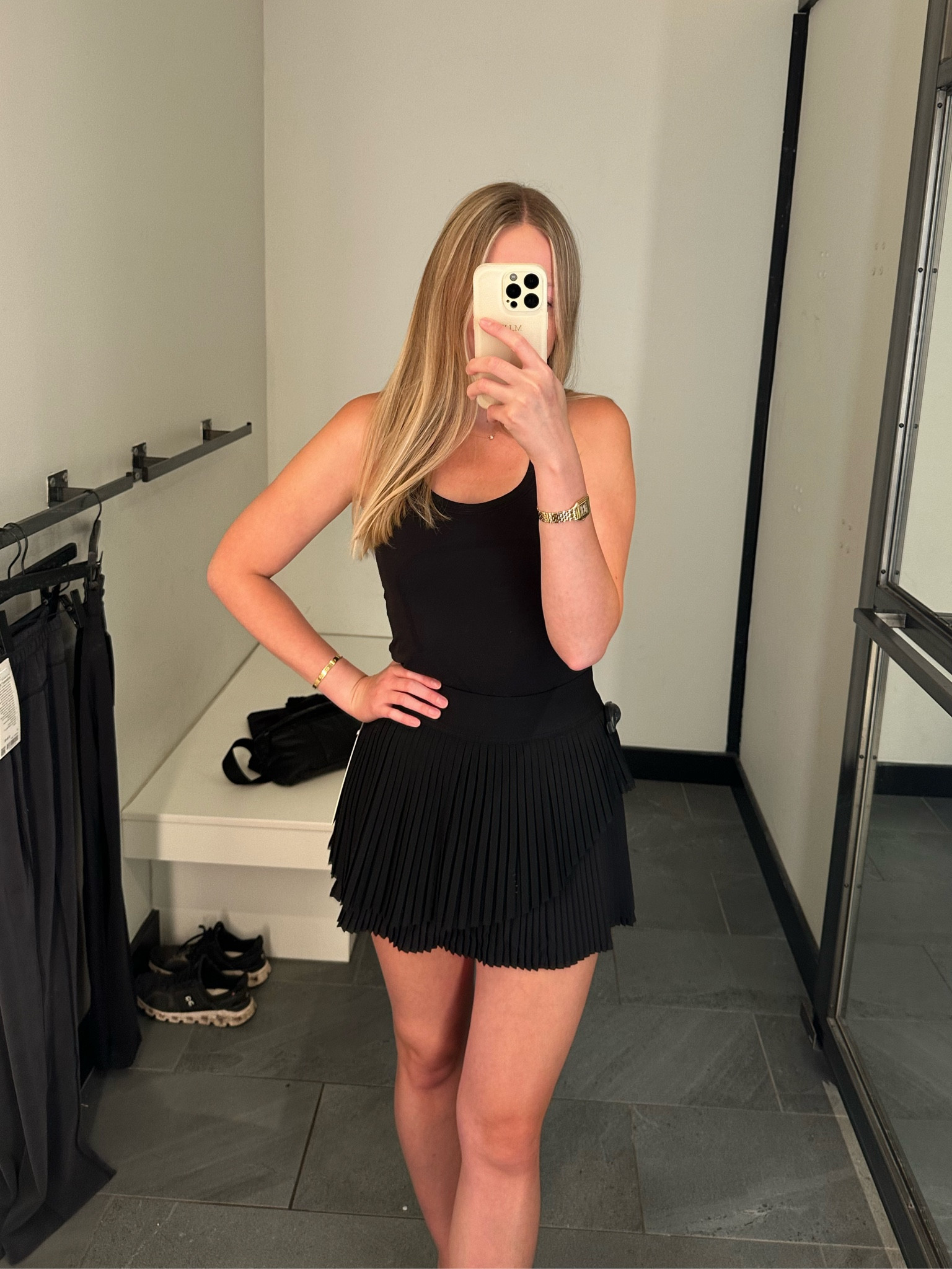 black tennis dress outfit Better Than Every Black Tennis Dress w/ Shorts – Shop the Mint