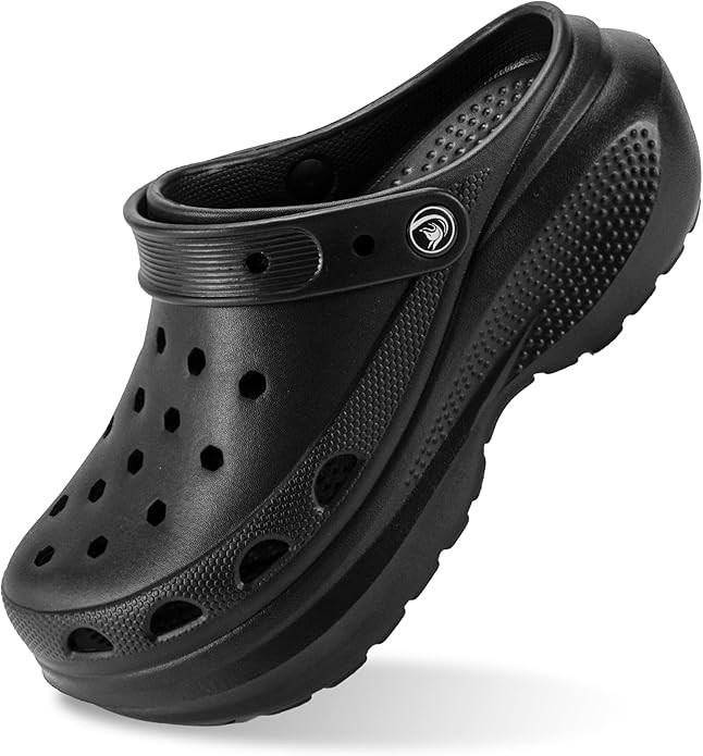 PIMIO Women's Platform Clog, Non-Slip Slip-On Garden Shoes with Arch Support Removable Cushion Fo... | Amazon (US)