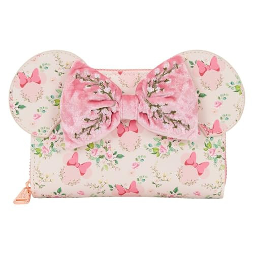 Loungefly Minnie Mouse Floral Zip Around Wallet | Amazon (US)