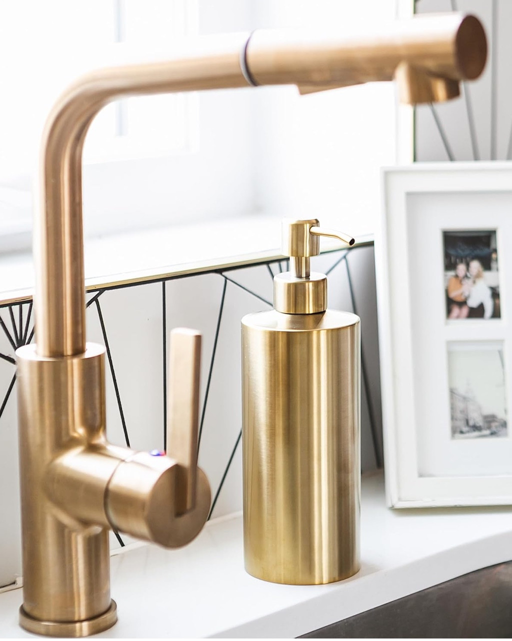 Gold soap dispenser matches my golf aesthetics in my bathroom 😍

#ltkhome

#LTKOver40 #LTKHome #LTKFindsUnder50