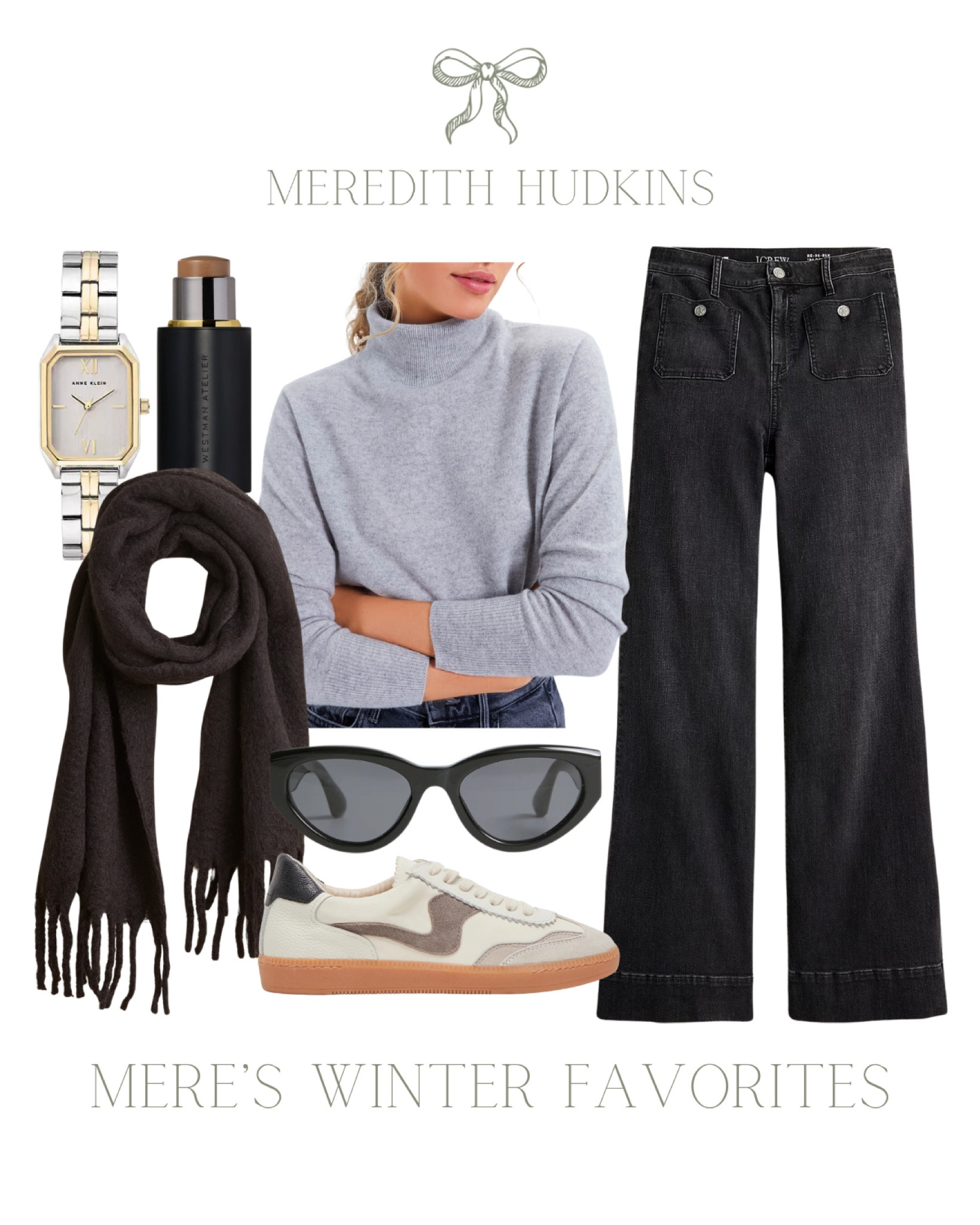 Julie Vos, Meredith Hudkins preppy style classic style holiday fashion holiday outfit holiday dress wedding guest dress Christmas dress Thanksgiving dress Tuckernuck, women’s jeans, women’s denim, J.Crew, J.Crew, factory, Sam Edelman, white blouse, Tory Burch Hill house black blouse, Anthropologie jewelry



#LTKFindsUnder100 #LTKStyleTip #LTKSeasonal