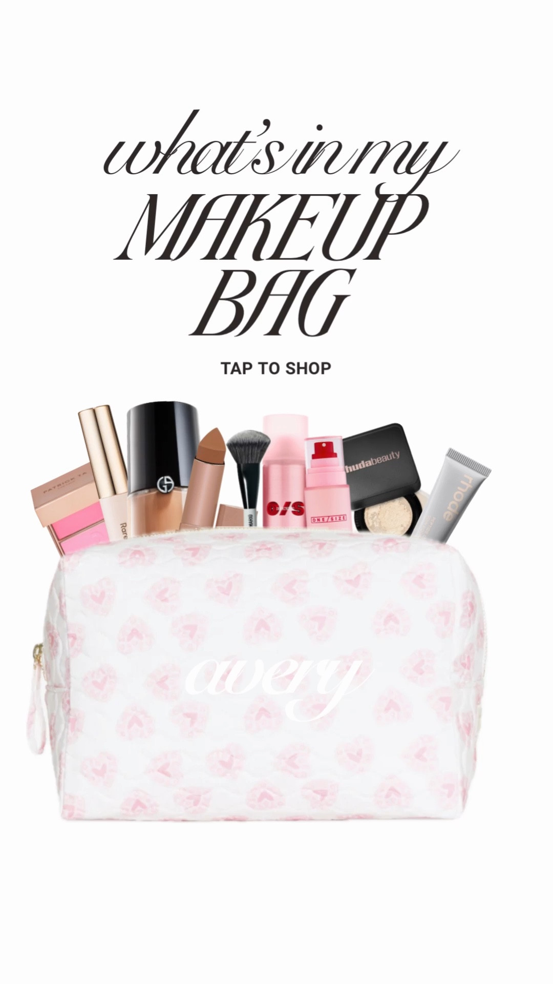 all of my current makeup favorites!💋💄 @Sephora 



what’s in my makeup bag, makeup products, sephora makeup, makeup routine 

#LTKBeauty #LTKValentine #LTKgrwm