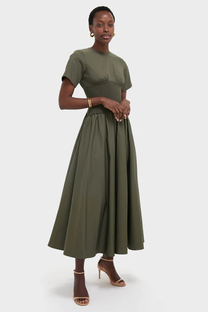 Fern Wrenna Short Sleeve Midi Dress | Tuckernuck (US)