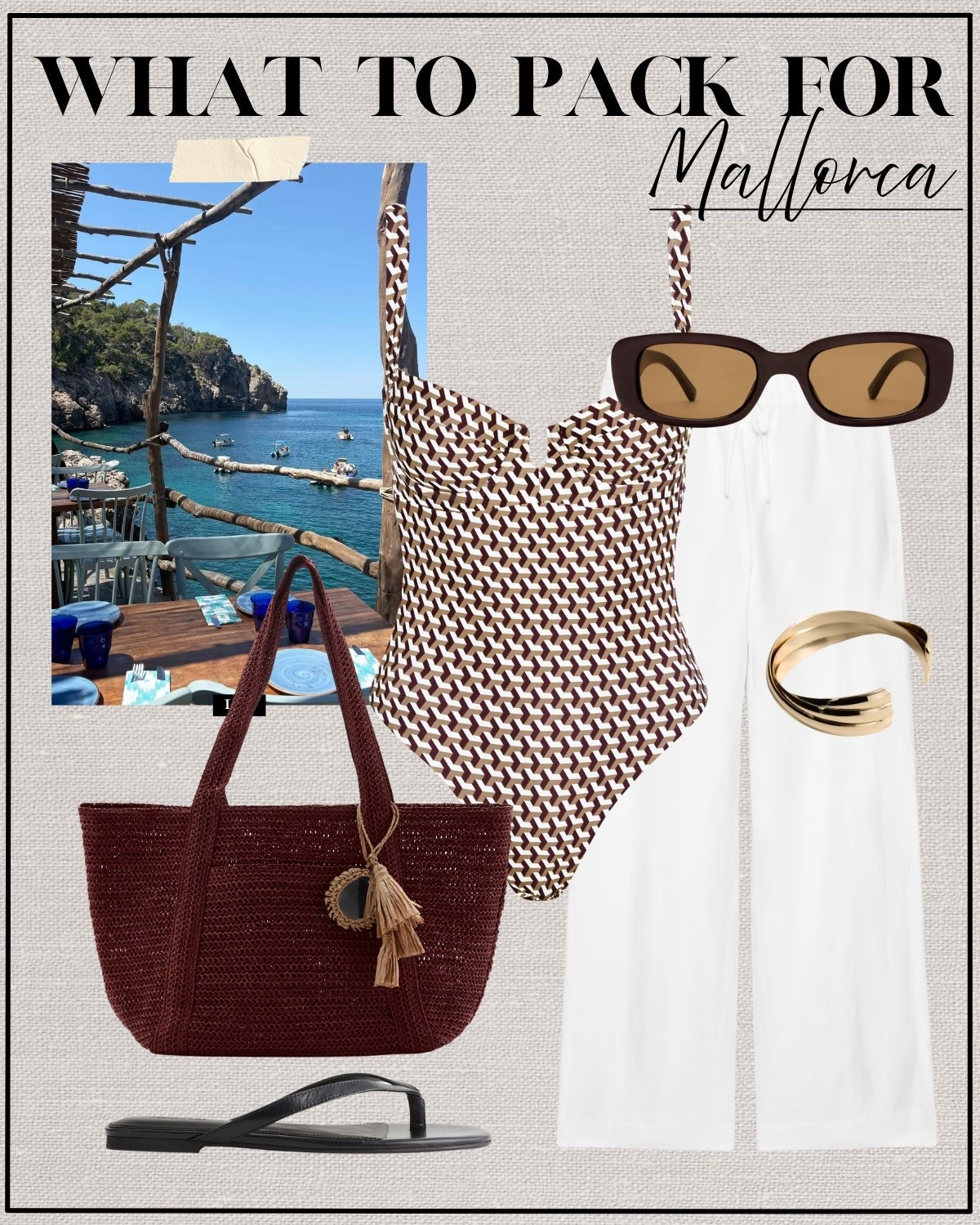 What to pack for Mallorca in a carry-on 

Travel capsule / Europe summer / minimal style / Spain outfits

#LTKootd #LTKTravel