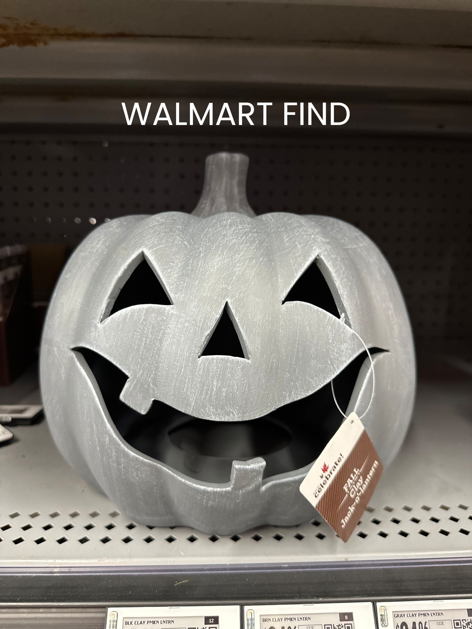 Halloween home decor from Walmart!

Gray pumpkin. Clay jack o lantern comes in multiple colors.

#LTKSeasonal #LTKHome