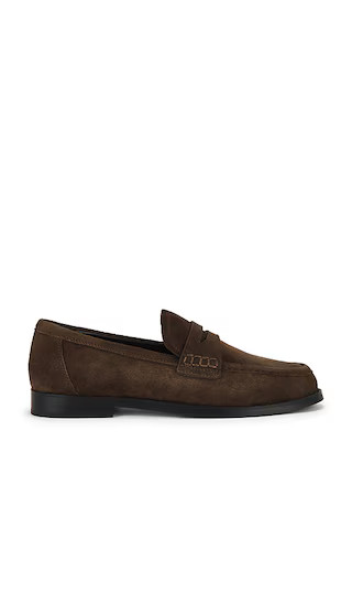 Zac Loafer in Espresso Suede | Revolve Clothing (Global)
