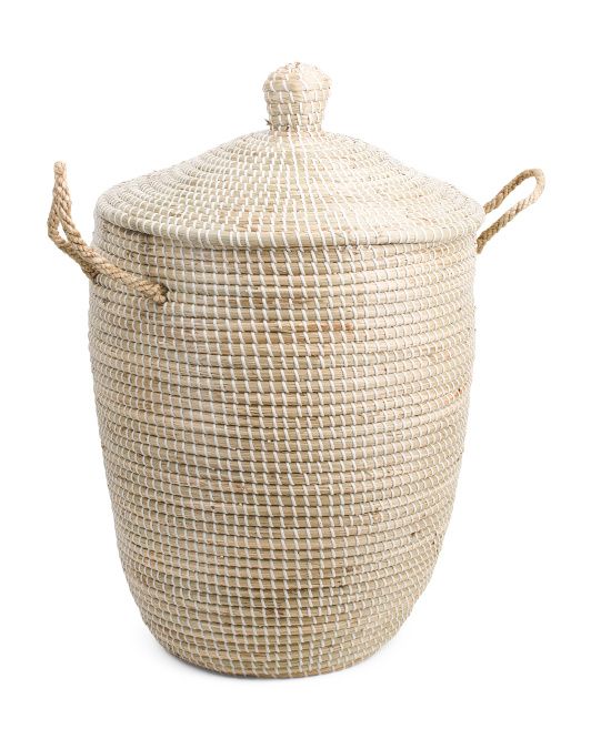 Large Seagrass Storage Basket With Handles | Office & Storage | Marshalls | Marshalls