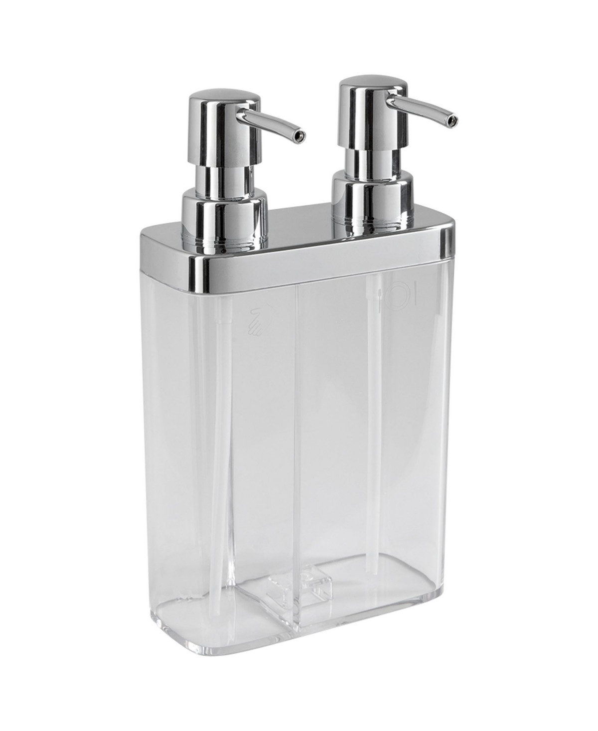 Kitchen Details Dual Pump Soap Lotion Dispenser In Clear | Macys (US)