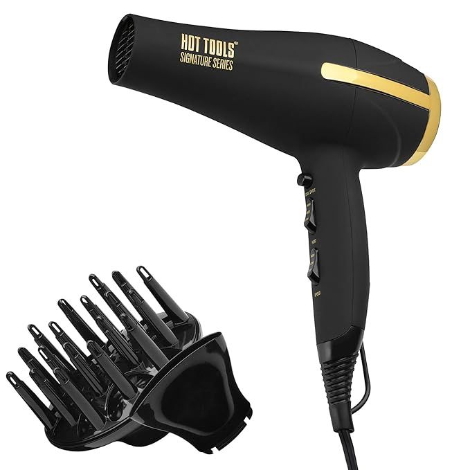 HOT TOOLS Signature Series Ionic 2200 Turbo Ceramic Salon Hair Dryer | Amazon (US)