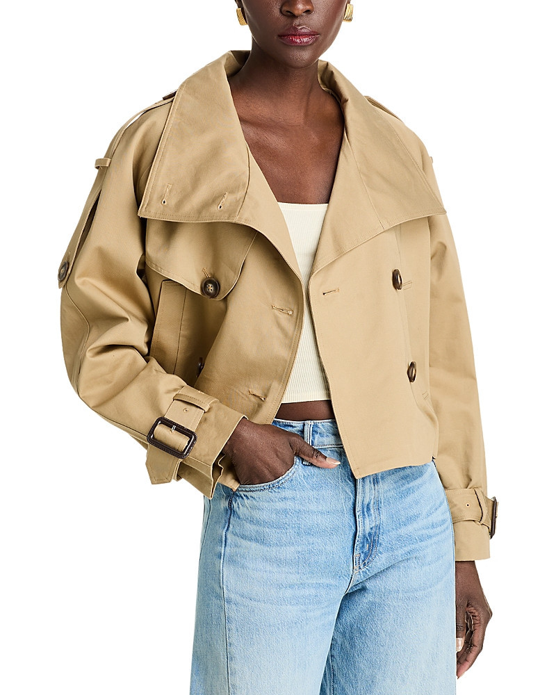 Aqua Crop Trench Coat - Exclusive | Bloomingdale's (US)