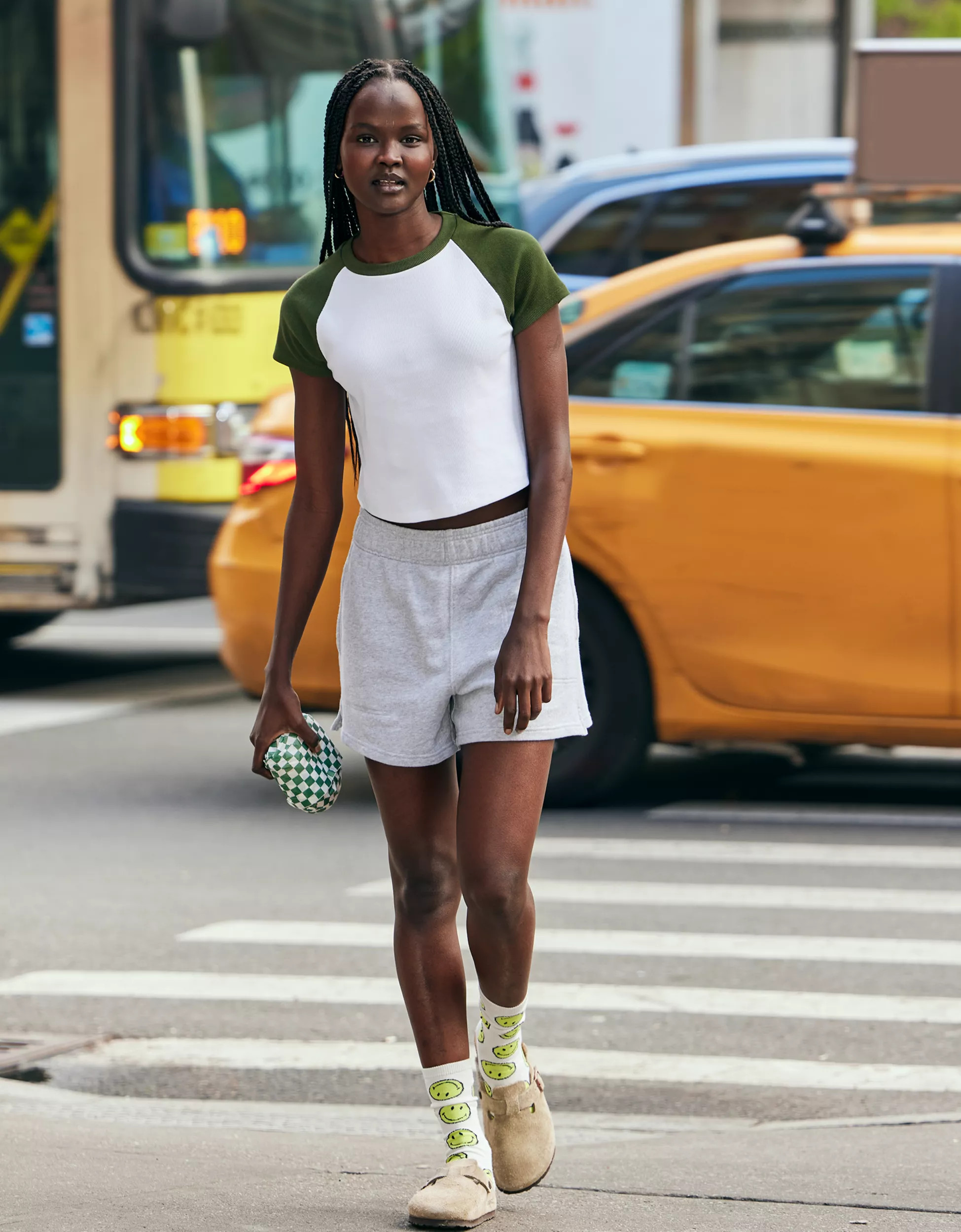 Aerie Cropped Ribbed Baby T-Shirt | Aerie