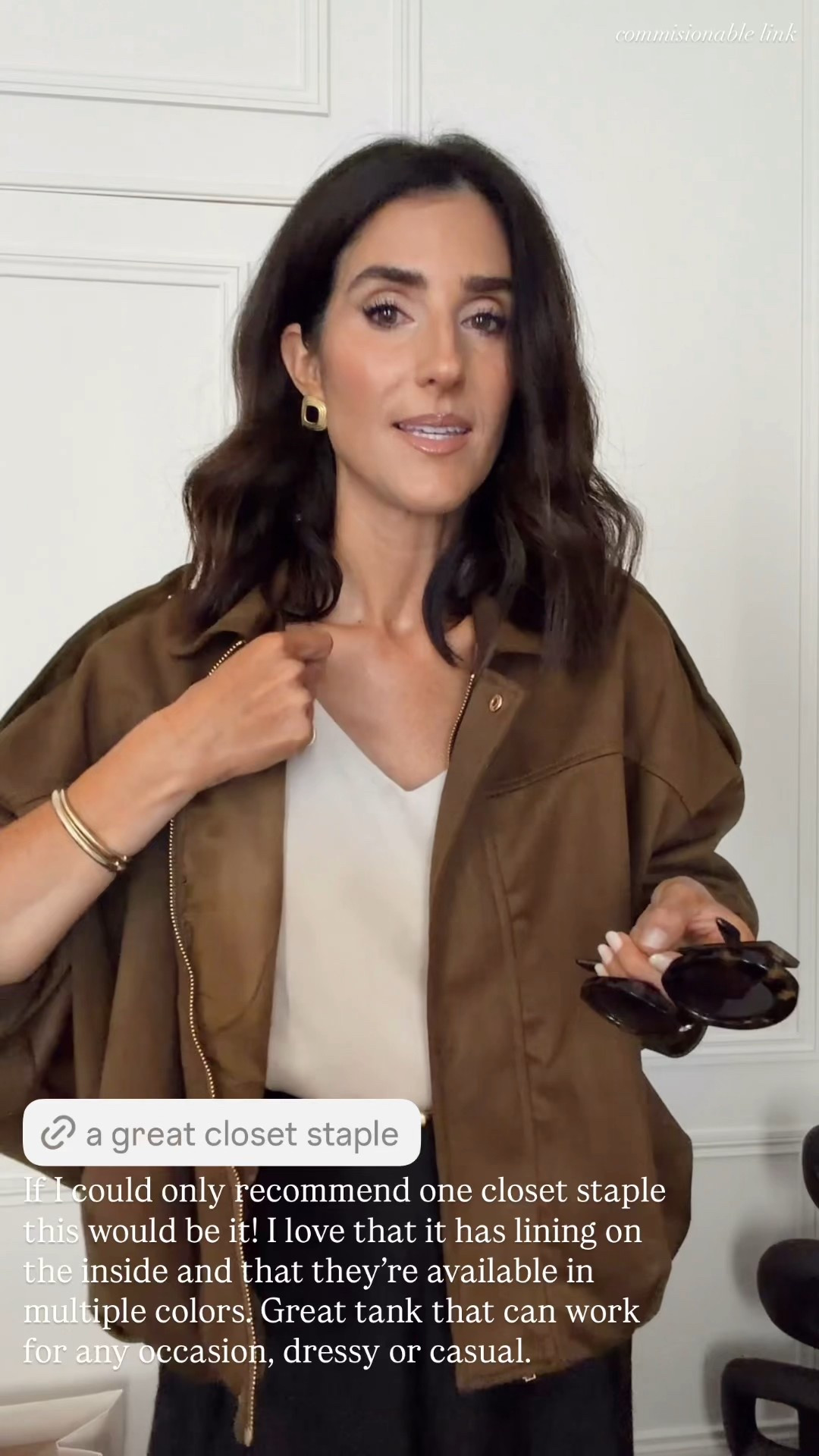 If I could only recommend one closet staple  this wou d be it. I love that it has lining on the inside and that they're available in multiple colors. Great tank that can work for any occasion, dressy or casual.

#LTKgrwm #LTKSeasonal #LTKootd