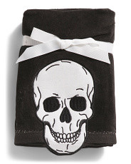 Set Of 2 Hanging Skulls Hand Towels | Marshalls