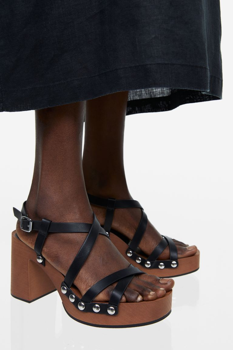 Block-heeled Sandals | H&M (US + CA)